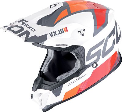 Scorpion VX-16 Evo Air Analog, motocross hjelm (3/5)
