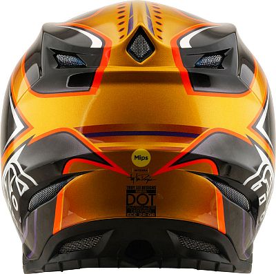 Troy Lee Designs SE5 Carbon Crest, casco de motocross (4/8)