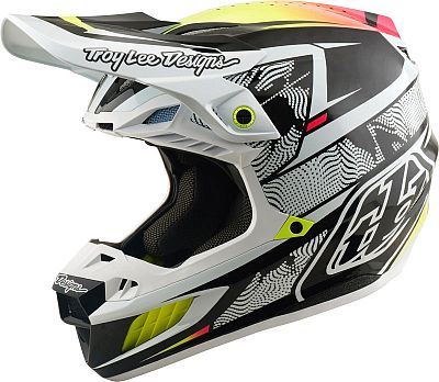 Troy Lee Designs SE5 Carbon Lined Up, casque de motocross