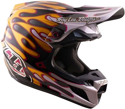 Troy Lee Designs SE5 Carbon Overspray, casco de motocross (7/8)