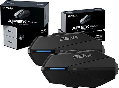 Sena Apex Plus, set di due sistemi di comunicazione