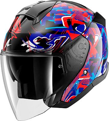 Shark Skwal Jet Pranz, casque ouvert