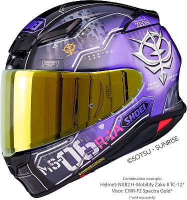 purple shoei helmets Neotec II Jaunt Helmet - TC-7 keeping the rider cool and comfortable THERMAL EXCHANGE AIRFLOW SYSTEM (T.E.A.S.) Shoei NXR2 H-Mobility Zaku, full