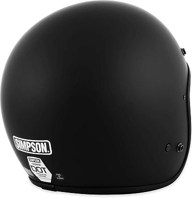 Simpson Chopper Solid, Åben ansigtshjelm (8/13)