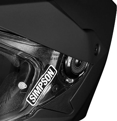 Simpson Xcursion Bandit Solid, Endurohelm (19/22)