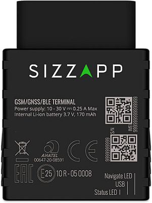 Sizzapp OBD, GPS-Tracker
