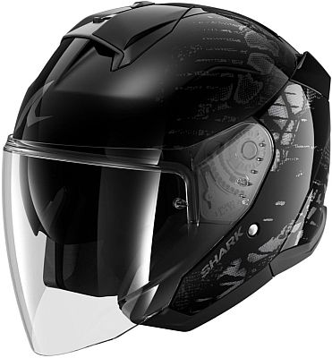 Shark Skwal Jet Reptaia, kask z otwartą twarzą