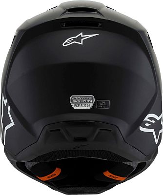 Alpinestars Supertech S-M3 Solid, casco da motocross per ragazzi (3/7)