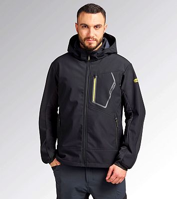 Diadora Utility Evolution Softshell, Workwear Jacke wasserdicht (4/9)