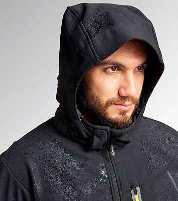 Diadora Utility Evolution Softshell, Workwear Jacke wasserdicht (9/9)