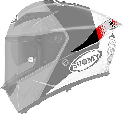 Suomy Stellar 2 Bagnaia Replica 2022, spoiler