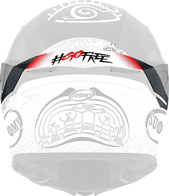 Suomy Stellar 2 Bagnaia Replica 2022, spoiler (2/2)
