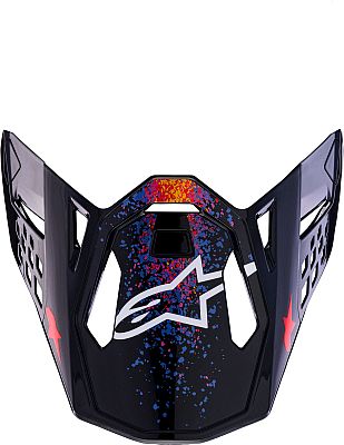 Alpinestars S-M10 Black Hole Limited Edition, peak