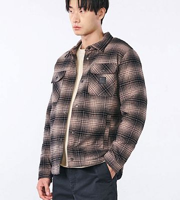 Vintage Industries Timber, camicia/giacca in tessuto