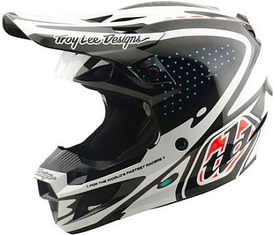 Troy Lee Designs SE5 Polycarbonate The Line, Motocrosshelm
