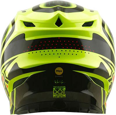 Troy Lee Designs SE5 Polycarbonate The Line, мотокроссовый шлем (12/23)