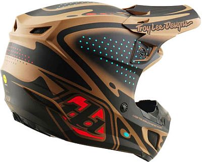 Troy Lee Designs SE5 Polycarbonate The Line, мотокроссовый шлем (14/23)