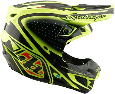 Troy Lee Designs SE5 Polycarbonate The Line, мотокроссовый шлем (18/23)