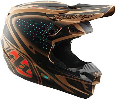 Troy Lee Designs SE5 Polycarbonate The Line, мотокроссовый шлем (20/23)
