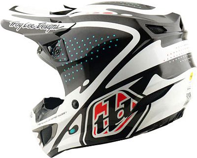 Troy Lee Designs SE5 Polycarbonate The Line, мотокроссовый шлем (7/23)