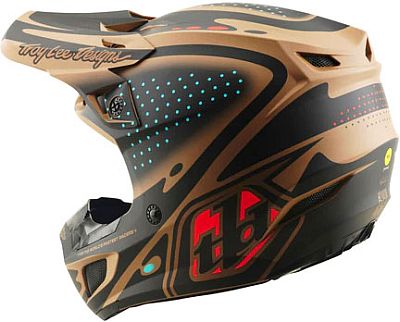 Troy Lee Designs SE5 Polycarbonate The Line, мотокроссовый шлем (8/23)