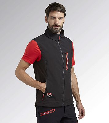 Diadora Utility Ducati Corse Softshell, workwear vest (4/8)
