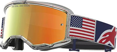 Alpinestars Vision 5 LE Fiftyfold, Crossbrille verspiegelt
