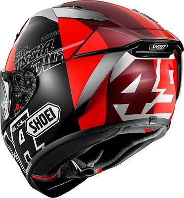SHOEI ヘルメット レッド/ブラック hyodウィンターグローブ Shoei X-SPR Pro Diggia 2, full face helmet - motoin.de