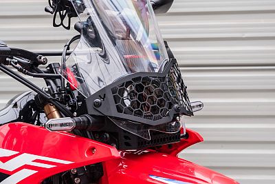 Yakk EXP Honda CRF300 Rally, proteção dos faróis