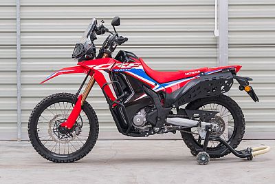 Yakk EXP Honda CRF300 Rally, protection des phares (11/11)