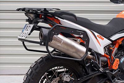 Yakk EXP KTM 790/890 Adventure, suporte lateral para malas