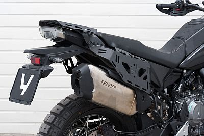 Yakk EXP CF Moto 800 MT-X, portaequipajes para alforjas (3/15)