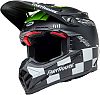 Bell Moto-9S Flex Fasthouse Smoke Bomb, casco da motocross