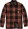 Carhartt Hubbard Flannel Sherpa, camicia/giacca in tessuto