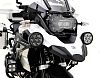 Denali BMW R1250GS, mocowanie oświetlenia