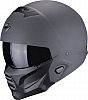 Scorpion EXO-Combat II Graphite, modulær hjelm