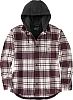 Carhartt Flannel-Fleece, рубашка/кофта с капюшоном