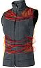 Lenz Heat Vest 2.0, Vest opvarmet Kvinder