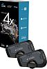 Leatt Adventure Cardo Freecom 4x, communicatiesysteem twin set