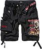 Brandit Iron Maiden Savage NOTB Black edition, pantalones cortos