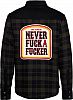 King Kerosin Motor Gear - Never f.ck a f.cker, chemise/veste tex