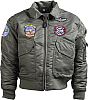 Mil-Tec CWU Aviator, casaco têxtil para crianças