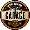 Nostalgic Art Harley-Davidson Garage, relógio de parede