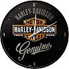 Nostalgic Art Harley-Davidson Genuine, relógio de parede