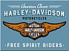 Nostalgic Art Harley-Davidson - Logo Blue, magnes
