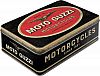 Nostalgic Art Moto Guzzi - Logo Motorcycles, caja de lata plana