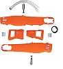 Acerbis 0026606 GasGas/KTM/Husqvarna, ochraniacz wahacza
