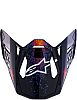 Alpinestars S-M10 Black Hole Limited Edition, peak