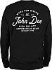 John Doe JD Lettering, bluza