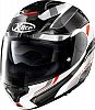 X-Lite X-1005 Ultra Carbon Powertrain N-Com, capacete virado